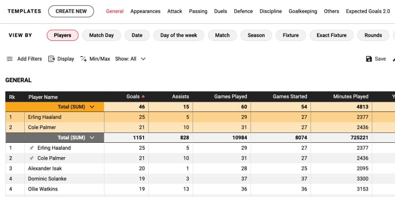 Opta Search