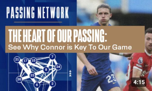 Connor Gallagher passing network YouTube Thumbnail